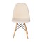 Merrick Lane Set of 2 Lyon Faux Shearling Accent Chairs, Modern Accent Chair For Bedroom, Entryway, and Living Room